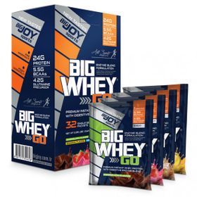 BigJoy Sports BIGWHEYGO Whey Protein Mix Aroma 32 Servis Protein Tozu