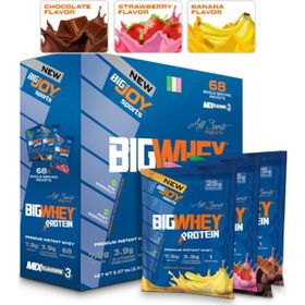 BigJoy Sports BIGWHEYGO Whey Protein Mix Aroma 68 Servis Protein Tozu