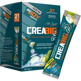 Bigjoy Sports Creabig Creatine 21 Tekli Saşe Yeşil Elma Aromalı Amino Asit