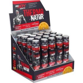 Bigjoy Sports Terminator L-Carnitine 3000 mg Portakal Aroma 20 Ampul L Karnitin Termojenik Kafein