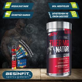 BigJoy Sports Thermonator Ripped 120 Veggie Kapsül