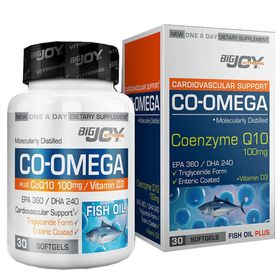 Bigjoy Vitamins Co-omega Coenzyme Q10 30 Softgel