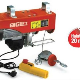 Biglift 300-600 Kg Elektrikli Vinç