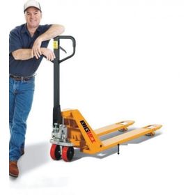 BigLift Alçak Şaseli Transpalet 1000 Kg İki Çatal Uzunluğu 112 Cm RM-AC-SUPERLOW