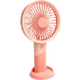 Bigmate YM88176A Taşınabilir Serinletici Şarjlı Pembe 3 Kademeli Hız Ayarı Mini El Fanı Vantilatör