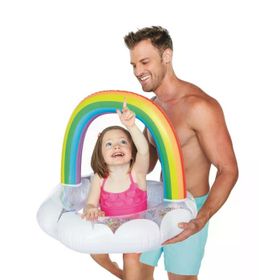 Bigmouth Rainbow Şişme Çocuk Simidi