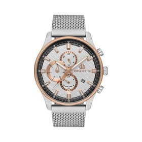 Bigotti BG.1.10285.3 Rose Gold Gümüş Erkek Kol Saati