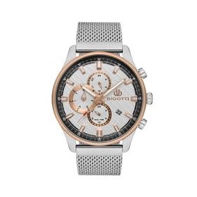 Bigotti BG.1.10285.3 Rose Gold Gümüş Erkek Kol Saati