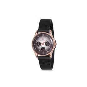 Bigotti Milano BM202-01308D Hasır Kordon Rose Gold Kasalı Kadın Kol Saati
