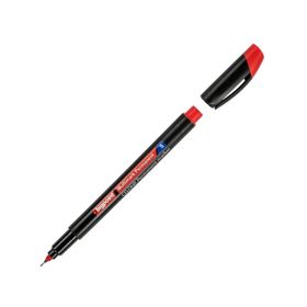 Bigpoint 0.3 mm İnce Uçlu Hızlı Kuruyan Kırmızı Asetat Kalemi