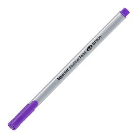 Bigpoint 0.4 mm Fiber Uç Kokusuz Su Bazlı Mor Fineliner Kalem