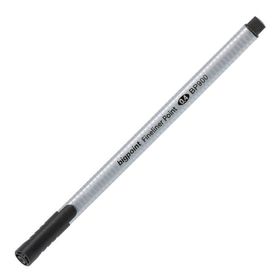Bigpoint 0.4 mm Fiber Uç Kokusuz Su Bazlı Siyah Fineliner Kalem