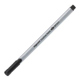 Bigpoint 0.4 mm Fiber Uç Kokusuz Su Bazlı Siyah Fineliner Kalem