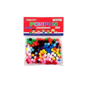 Bigpoint 1 cm 10 Renk 200'lü Poşet Ponpon