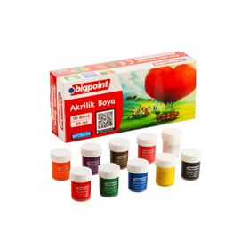 Bigpoint 10 Renk 25 ml Akrilik Boya