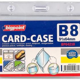 Bigpoint 100'lü Kilitli Yatay B8 91x64 mm Kart Poşeti