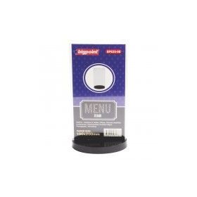 Bigpoint 100x200 mm 3'lü Poşet Düz Menü Standı
