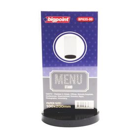 Bigpoint 100x200 mm Düz Menü Standı