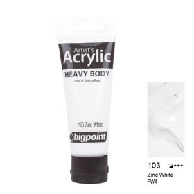 Bigpoint 103 Zinc White 75 ml Akrilik Boya