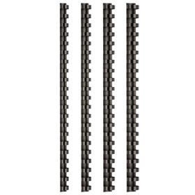 Bigpoint 12 mm Siyah 100'lü Kutu Plastik Spiral