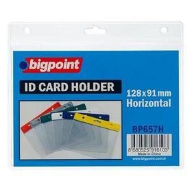 Bigpoint 128x91 cm 10'lu Yatay Şeffaf Kart Poşeti