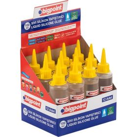 Bigpoint 12x100 ml Sıvı Silikon Yapıştırıcı