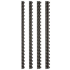 Bigpoint 16 mm Siyah 100'lü Plastik Spiral