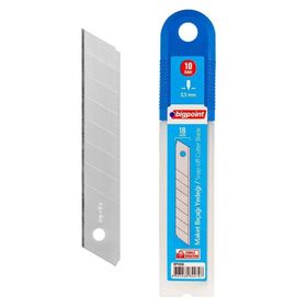 Bigpoint 18 mm 10’lu Tüp Karbon Çelik Geniş Maket Bıçağı Yedeği