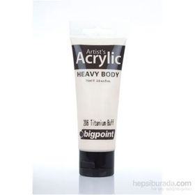 Bigpoint 206 Titanium Buff 75 ml Akrilik Boya