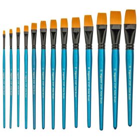 Bigpoint 210F Serisi No:10 Golden Sentetik Kıllı Düz Kesik Fırça