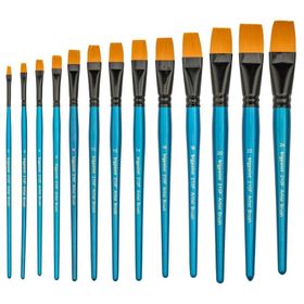 Bigpoint 210F Serisi No:10 Golden Sentetik Kıllı Düz Kesik Fırça