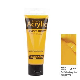 Bigpoint 220 Cad Yellow Deep Hue 75 ml Akrilik Boya
