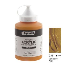 Bigpoint 231 Mars Yellow 500 ml Akrilik Boya