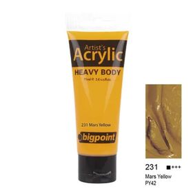Bigpoint 231 Mars Yellow 75 ml Akrilik Boya
