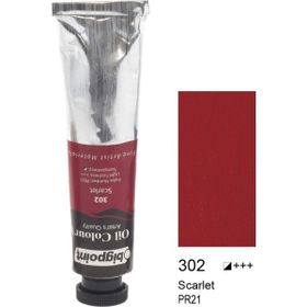 Bigpoint 302 Scarlet 45 ml 6'lı Yağlı Boya