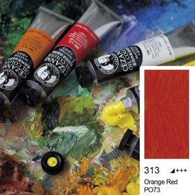Bigpoint 313 Orange Red 45 ml Cezanne Extra Fine 6'lı Yağlı Boya