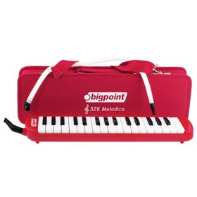 Bigpoint 32 Tuşlu Kırmızı Melodika