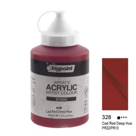 Bigpoint 328 Cad Red Deep 500 ml Akrilik Boya