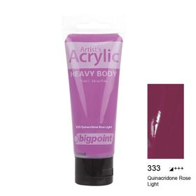 Bigpoint 333 Quinacridone Rose Light 75 ml Akrilik Boya