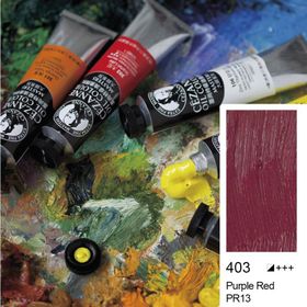 Bigpoint 403 Purple Red 45 ml Cezanne Extra Fine 6'lı Yağlı Boya