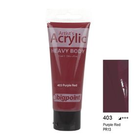 Bigpoint 403 Purple Red 75 ml Akrilik Boya