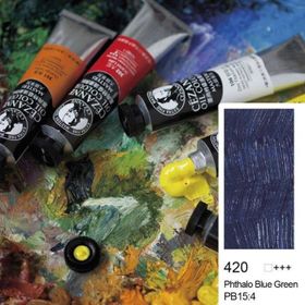 Bigpoint 420 Phthalo Blue Green 45 ml Cezanne Extra Fine 6'lı Yağlı Boya