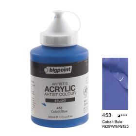 Bigpoint 453 Cobalt Blue 500 ml Akrilik Boya