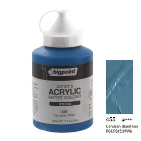 Bigpoint 455 Crulean Blue 500 ml Akrilik Boya