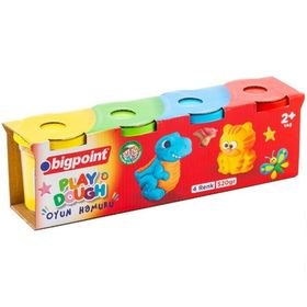 Bigpoint 4'lü Set 520 gr Oyun Hamuru