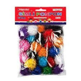 Bigpoint 5 cm 10 Renk 25'li Poşet Ponpon