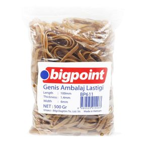 Bigpoint 500 gr %100 Kauçuk Geniş Ambalaj Lastiği