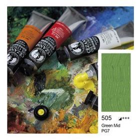 Bigpoint 505 Green Mid 45 ml Cezanne Extra Fine 6'lı Yağlı Boya