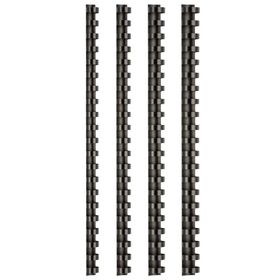 Bigpoint 6 mm Siyah 100'lü Plastik Spiral