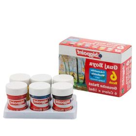Bigpoint 6 Renk x 18 ml Guaj Boya